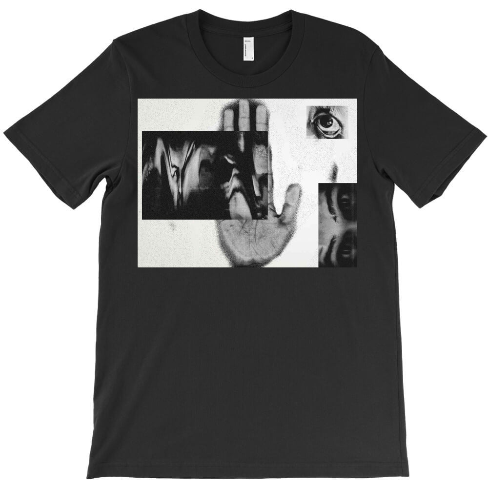 surreal hand and eye collage T-Shirt - T-Shirt, Sweatshirt, Hoodie