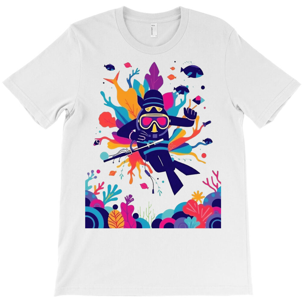 diving artwork T-Shirt - T-Shirt, Sweatshirt, Hoodie