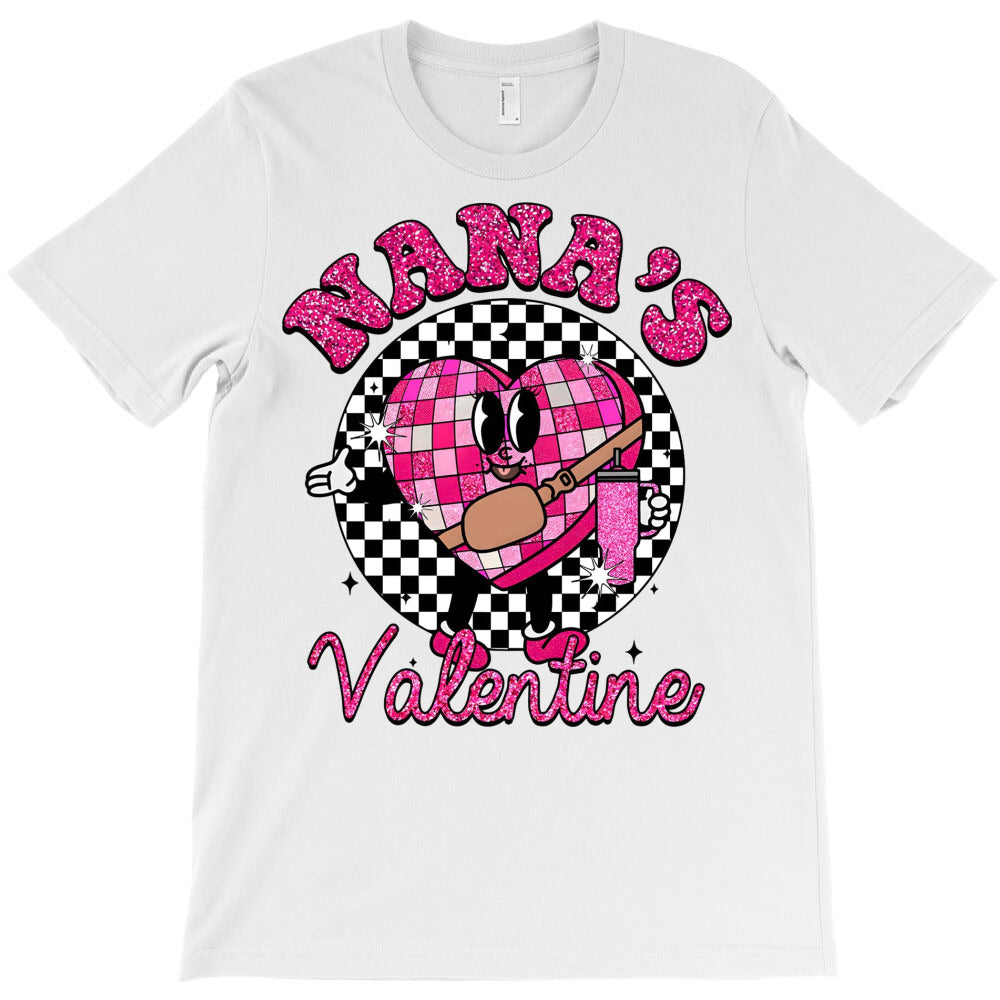 Glittering Nanas Valentine T-Shirt - T-Shirt, Sweatshirt, Hoodie