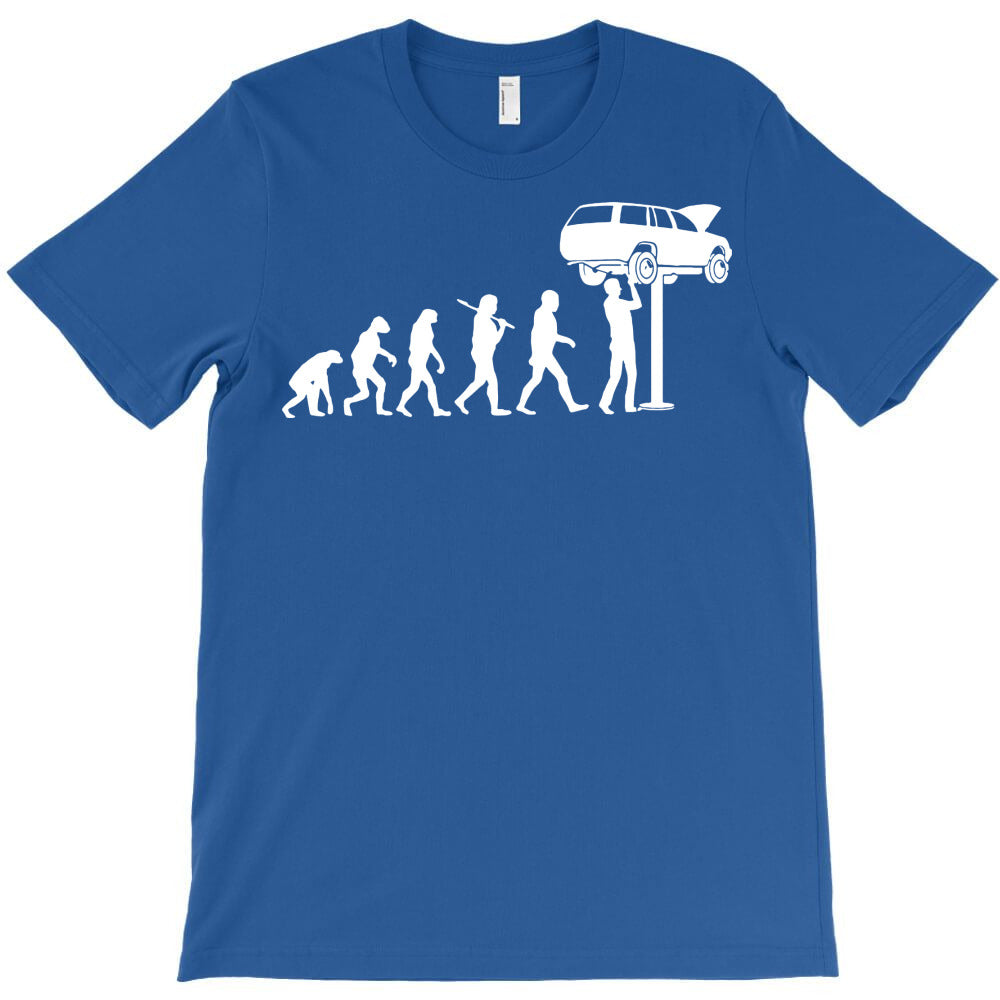 evolution design tuner car mechanics T-Shirt - T-Shirt, Sweatshirt, Hoodie