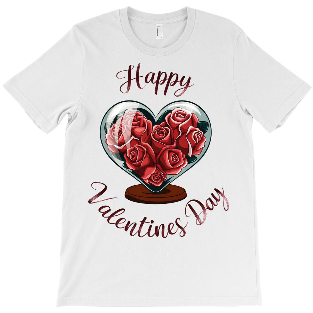 flowers in heart T-Shirt - T-Shirt, Sweatshirt, Hoodie
