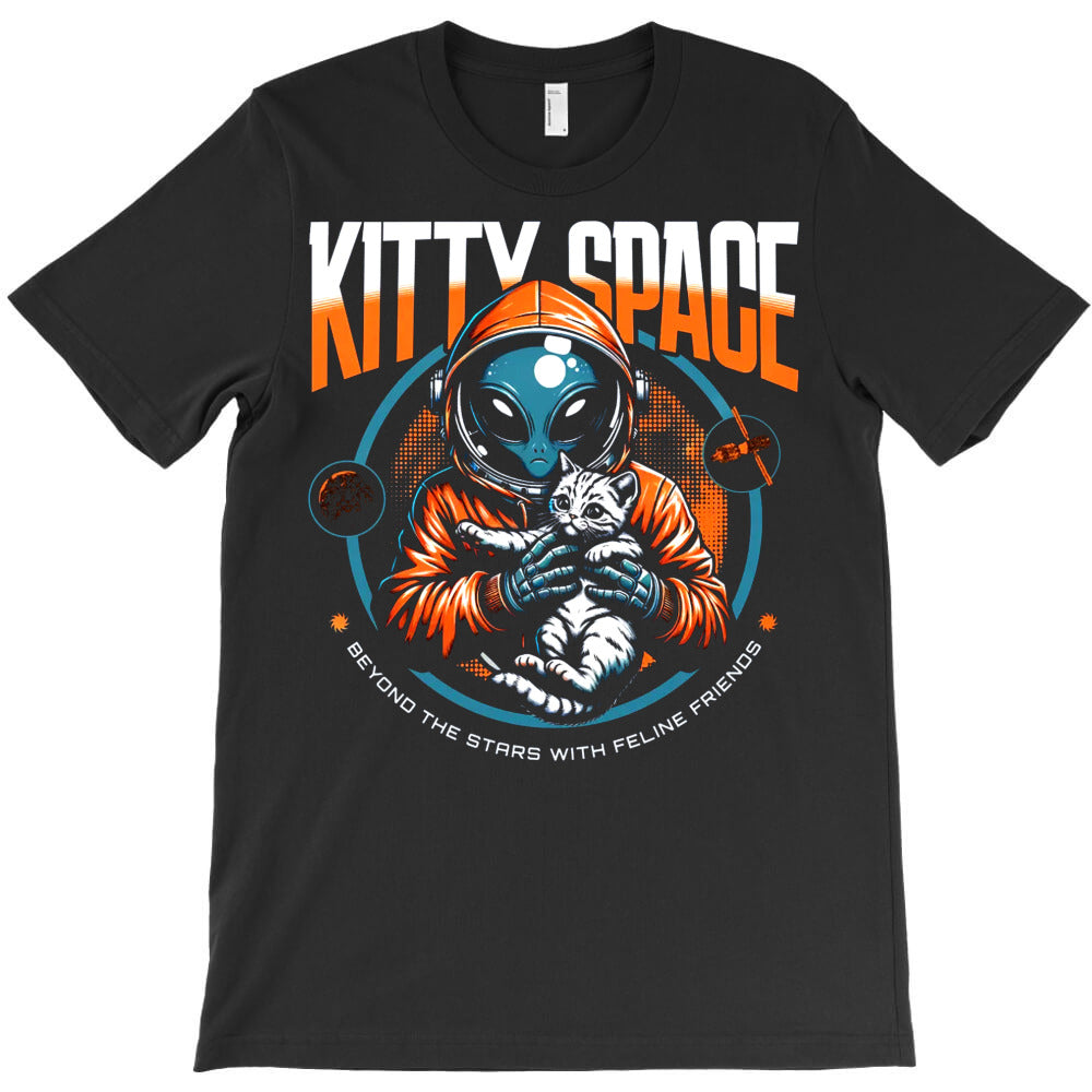 Kitty Space T-Shirt - T-Shirt, Sweatshirt, Hoodie