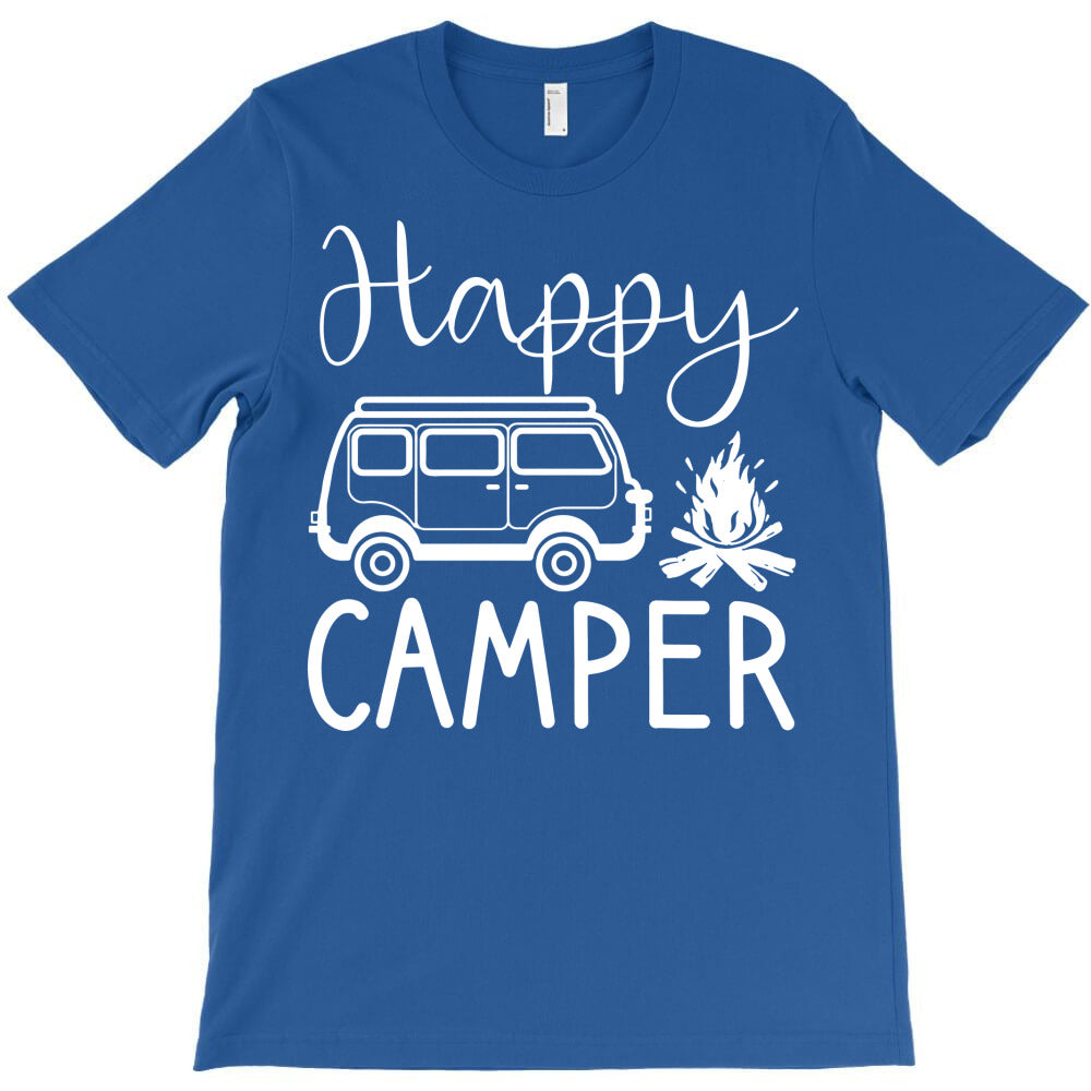 happy camper T-Shirt - T-Shirt, Sweatshirt, Hoodie