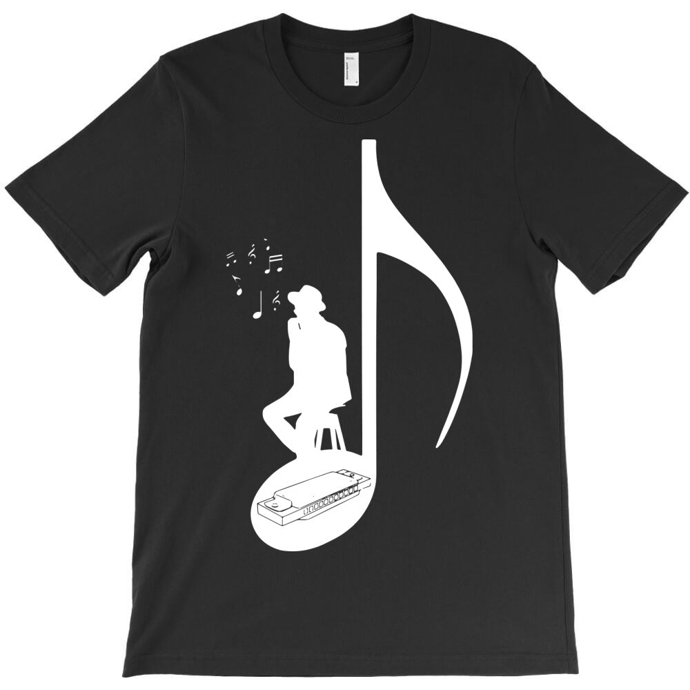 harmonica player T-Shirt - T-Shirt, Sweatshirt, Hoodie