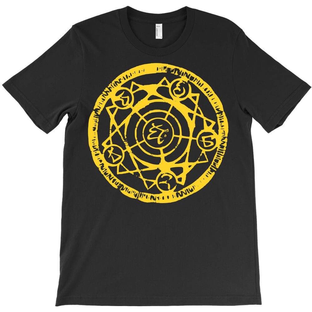 JAN-40 alchemical circle with symbols T-Shirt - T-Shirt, Sweatshirt, Hoodie
