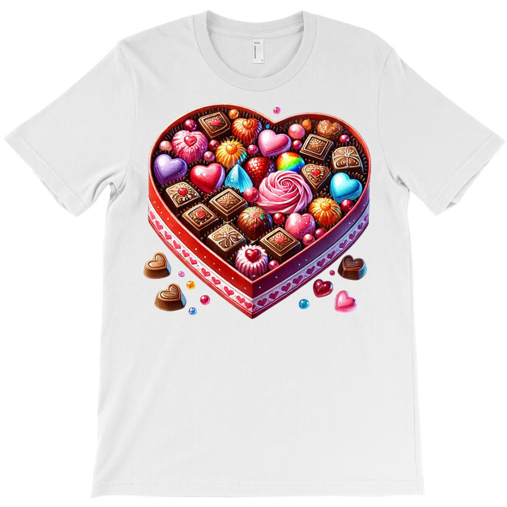Heartshaped chocolate box T-Shirt - T-Shirt, Sweatshirt, Hoodie