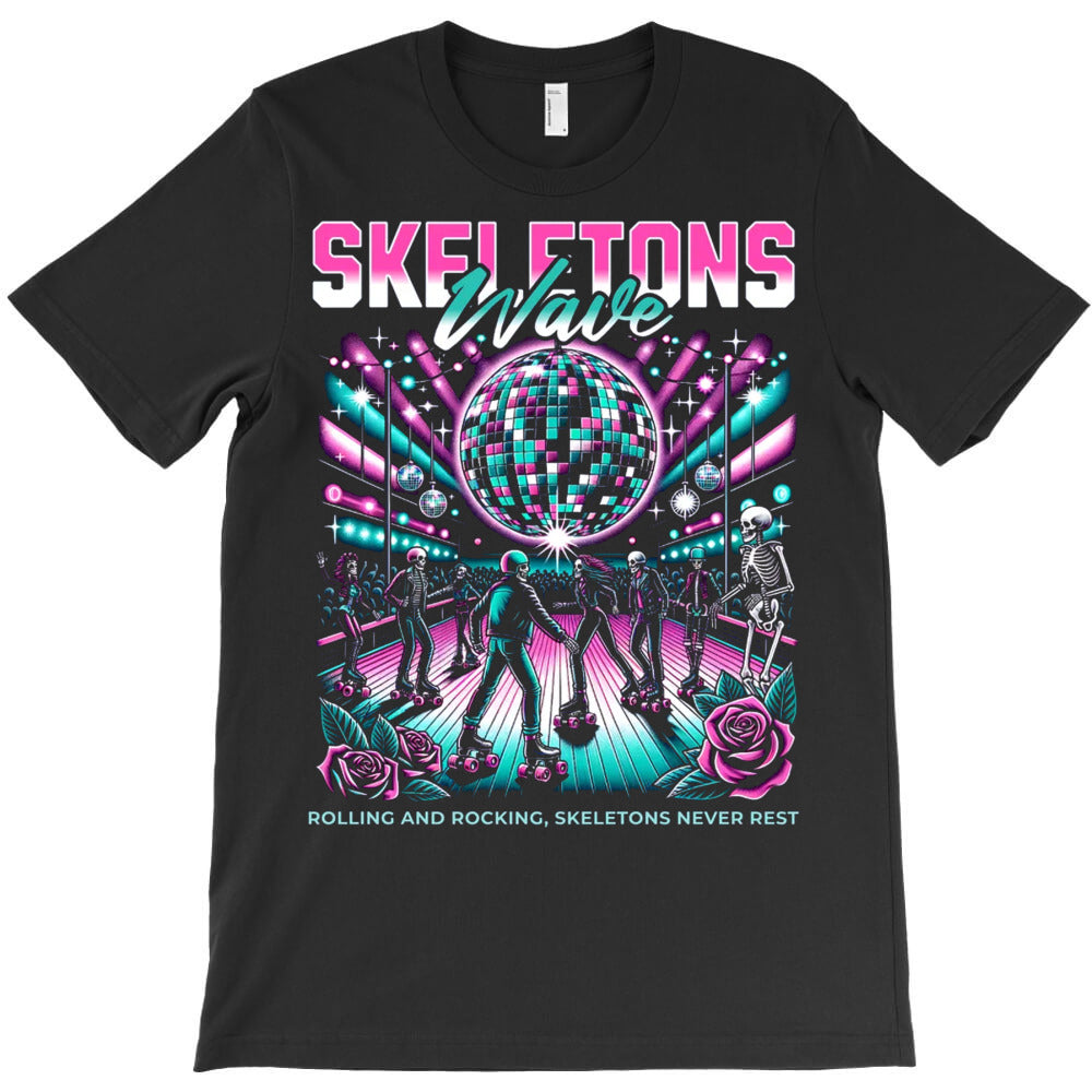 Skeletons Wave T-Shirt - T-Shirt, Sweatshirt, Hoodie