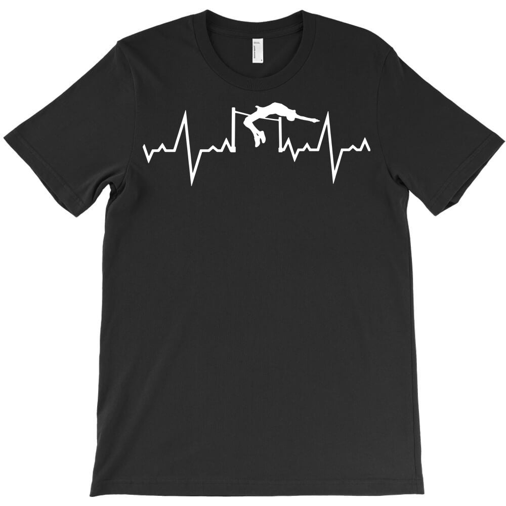high jump heart beats T-Shirt - T-Shirt, Sweatshirt, Hoodie