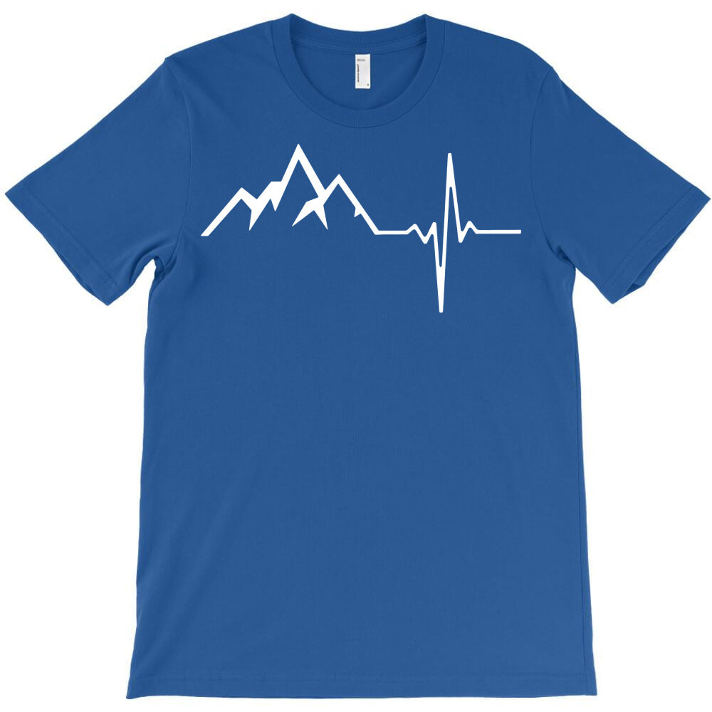 hiking heartbeat T-Shirt - T-Shirt, Sweatshirt, Hoodie