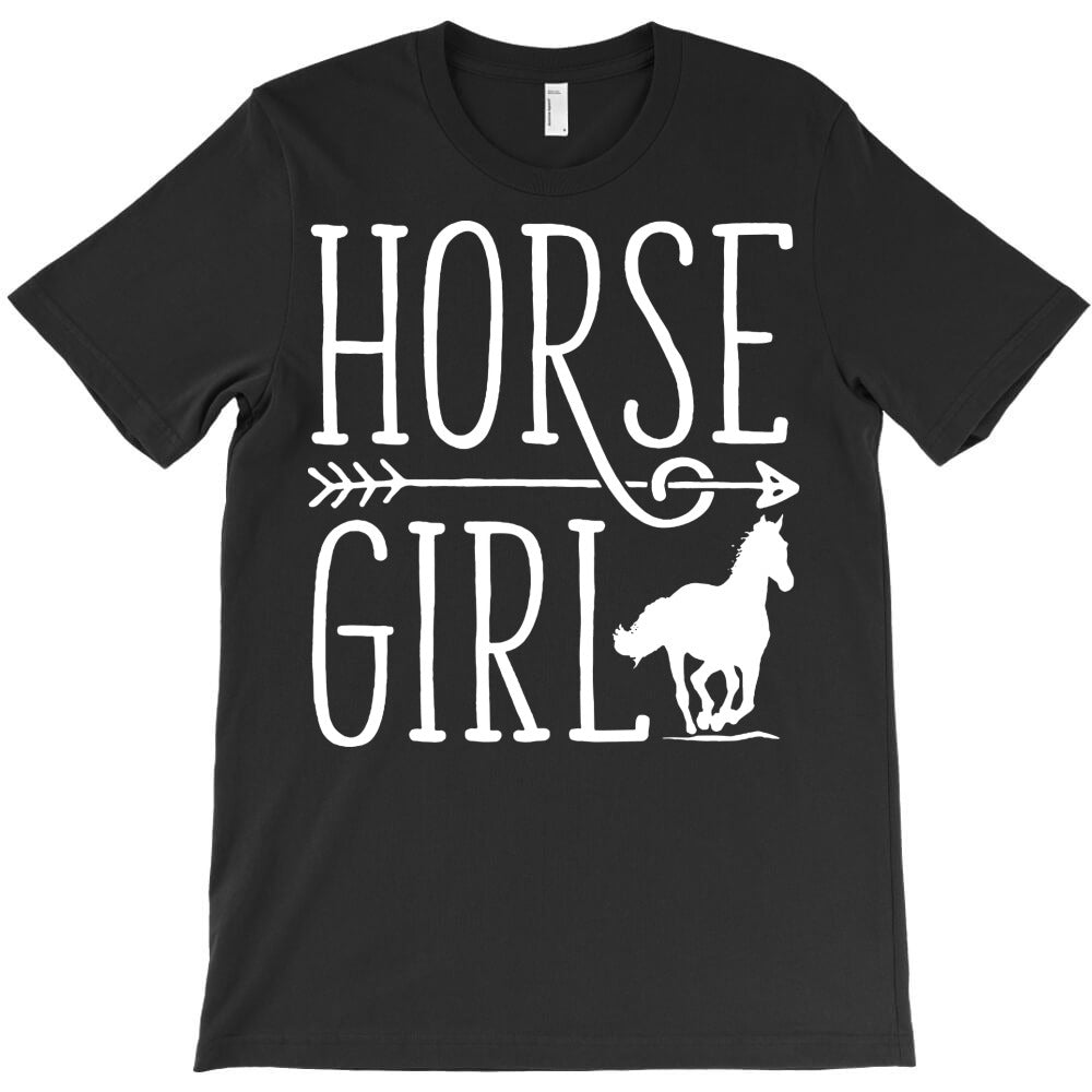 horse girl T-Shirt - T-Shirt, Sweatshirt, Hoodie