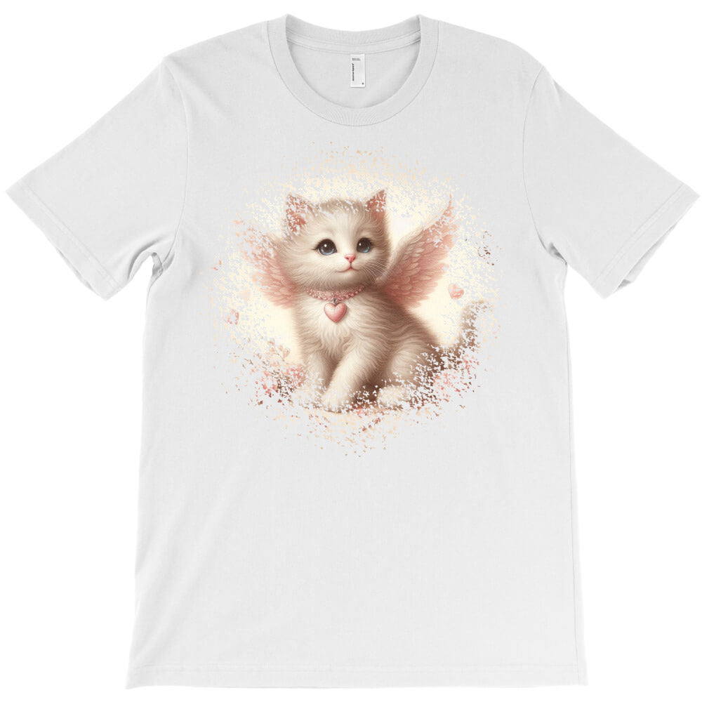 vintage valentine cat T-Shirt - T-Shirt, Sweatshirt, Hoodie