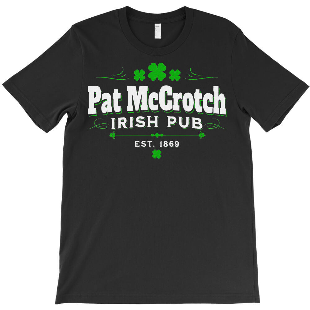 Pat Mccrouch Irish Pub St. Patricks Day T-Shirt - T-Shirt, Sweatshirt, Hoodie