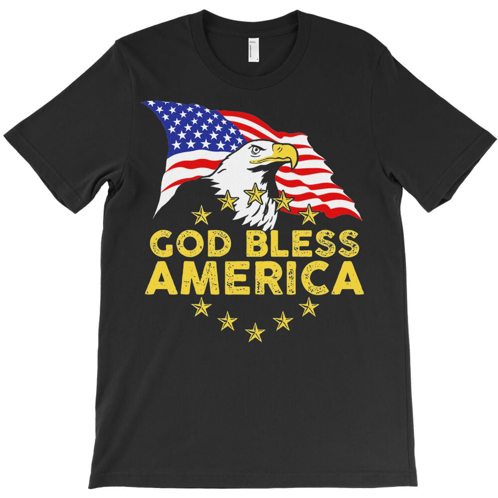 God Bless America T-Shirt - T-Shirt, Sweatshirt, Hoodie