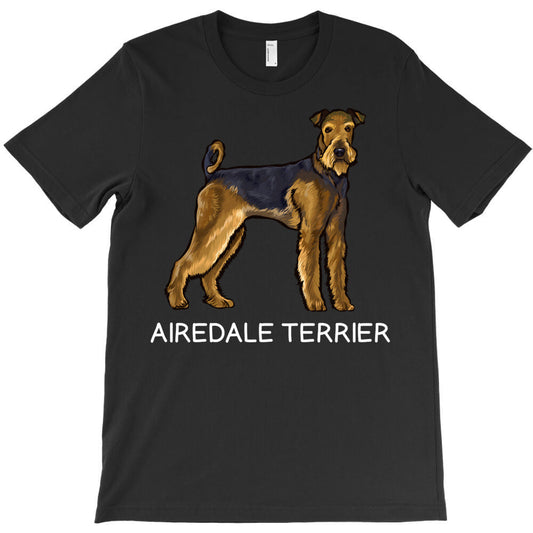 airedale terrier crazy dog lover sweatshirt T-Shirt - T-Shirt, Sweatshirt, Hoodie