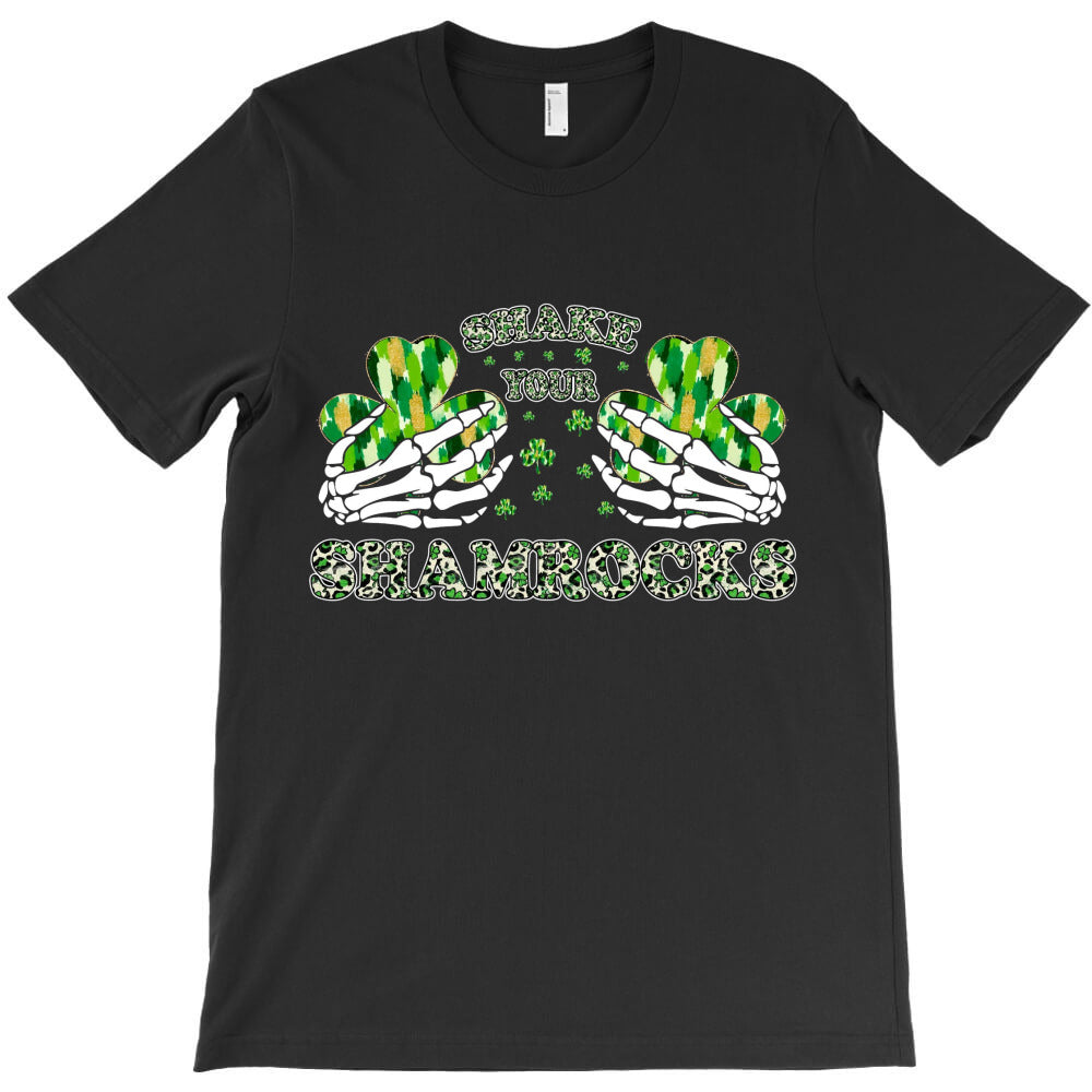 Shake Your Shamrocks Hilarious St Paddys Day Adult T-Shirt - T-Shirt, Sweatshirt, Hoodie