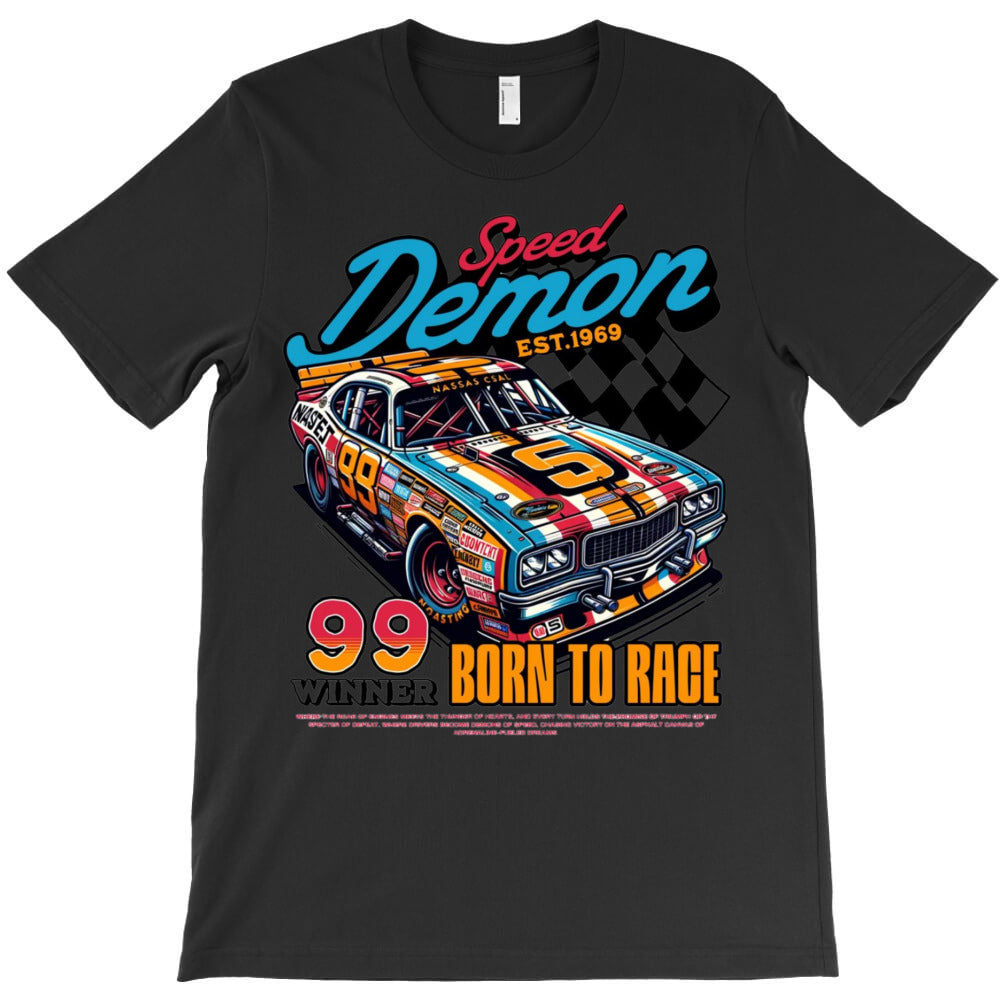 speed demon vintage racing T-Shirt - T-Shirt, Sweatshirt, Hoodie