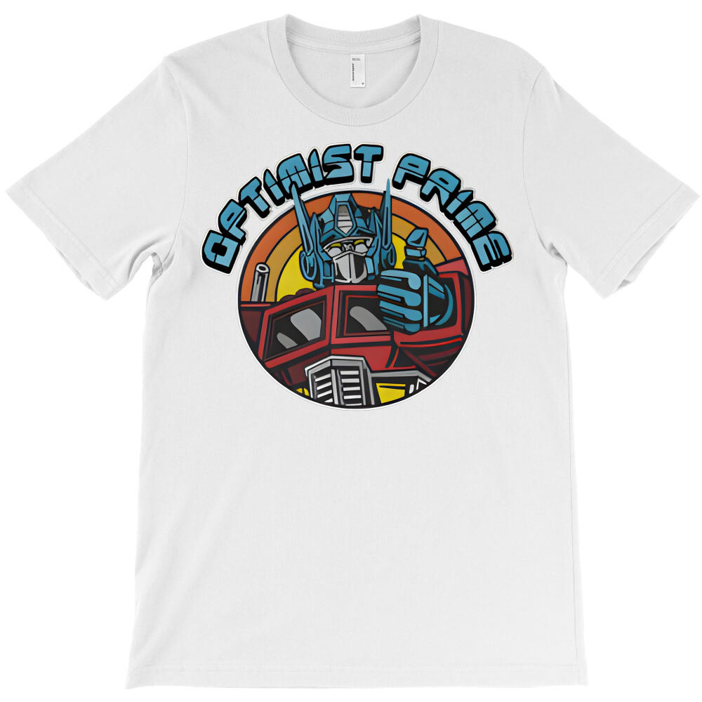 Optimus Primes Retro Thumbs Up In Vibrant T-Shirt - T-Shirt, Sweatshirt, Hoodie