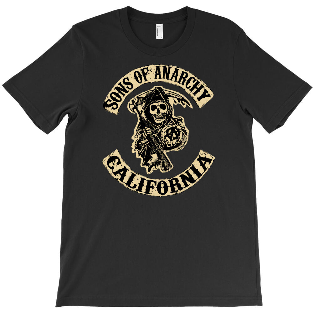 sons of anarchy california funny cartoon art T-Shirt - T-Shirt, Sweatshirt, Hoodie