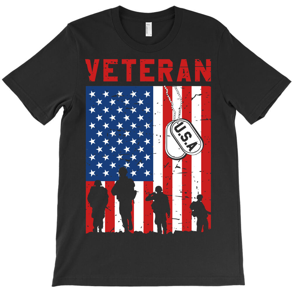 veteran veterans day 654 navy soldier army military T-Shirt - T-Shirt, Sweatshirt, Hoodie