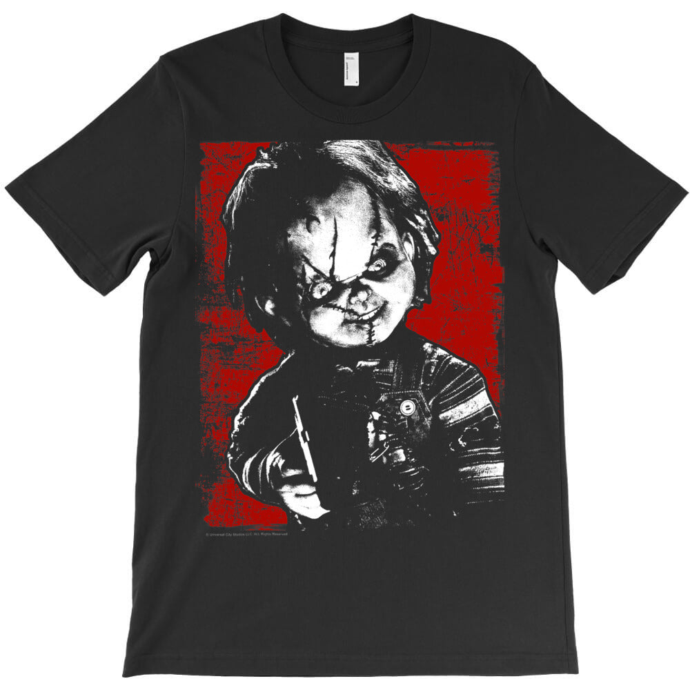 child's play chu.c.ky dis.tre.s.s.ed po.rtr.ait t shirt T-Shirt - T-Shirt, Sweatshirt, Hoodie
