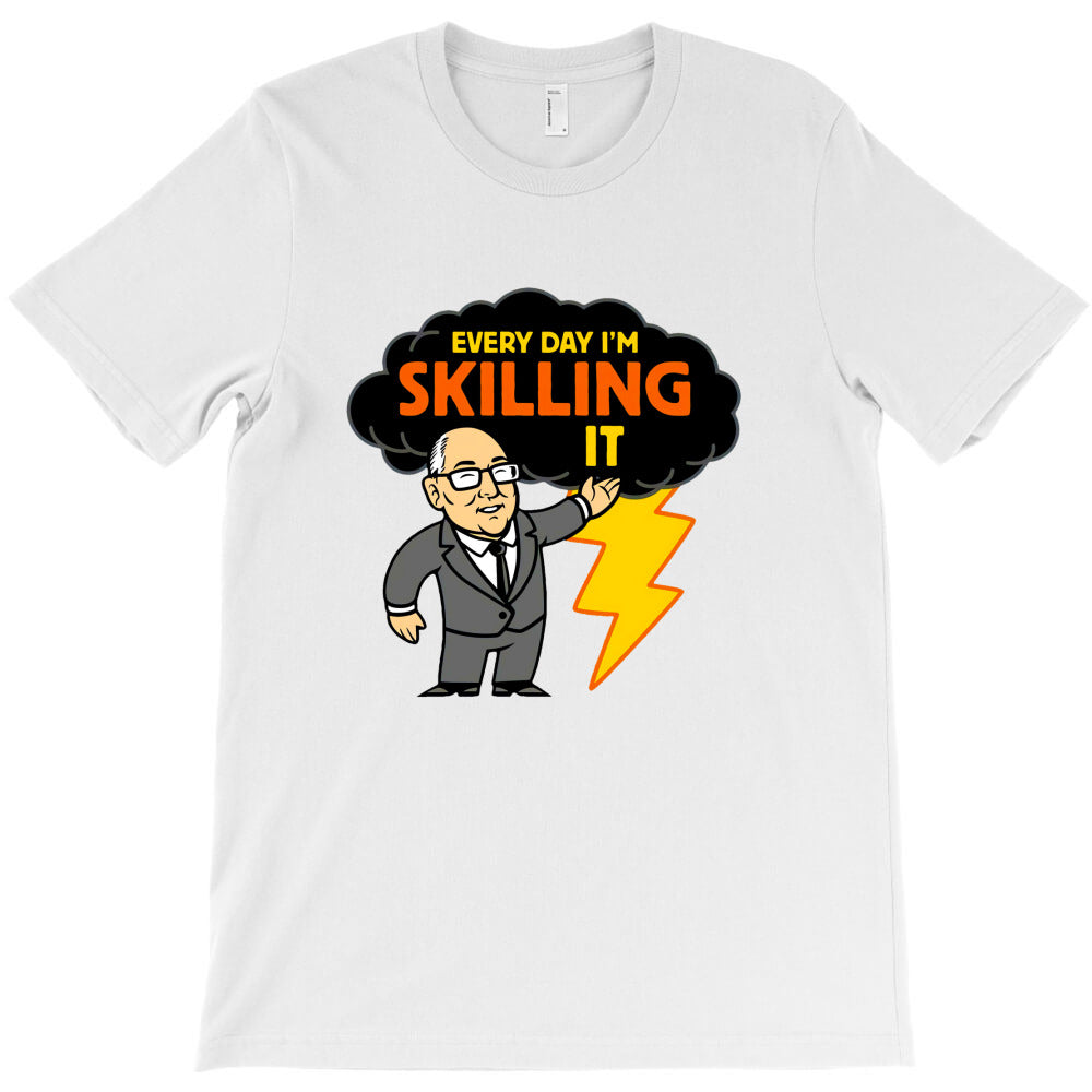 skilling it skinny ,tom skilling, wgn, weatherman, meteorologist1 T-Shirt - T-Shirt, Sweatshirt, Hoodie