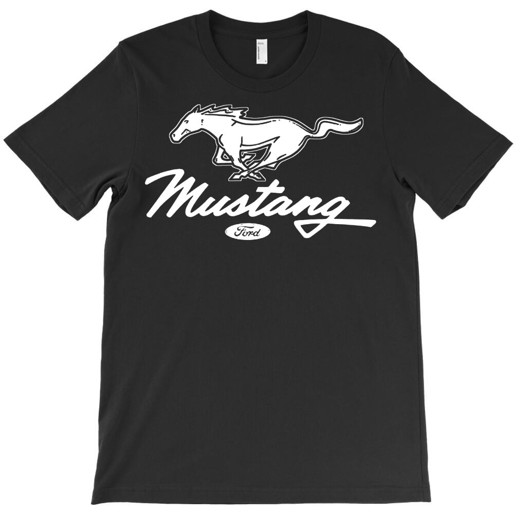 mustang pony script T-Shirt - T-Shirt, Sweatshirt, Hoodie