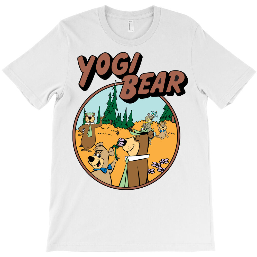 yogi bear in jellystone park graphic long sleeve t shirt T-Shirt - T-Shirt, Sweatshirt, Hoodie