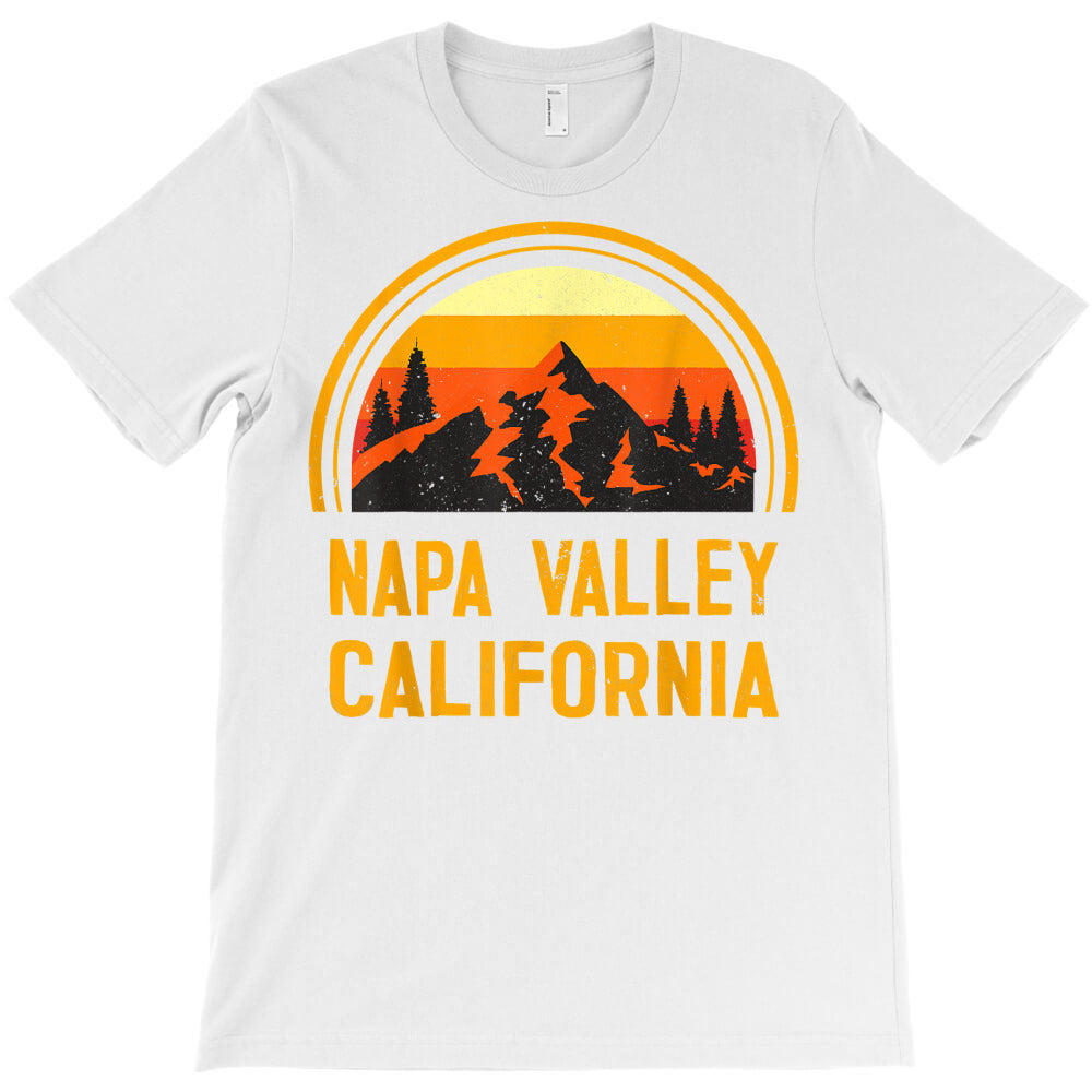 napa valley california ca mountains hiking souvenir vintage t shirt T-Shirt - T-Shirt, Sweatshirt, Hoodie