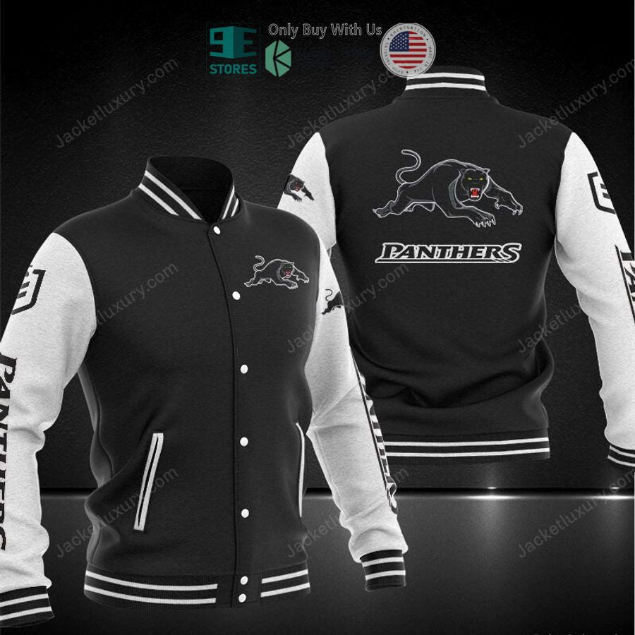 BEST Penrith Panthers Baseball Jacket baseball jersey product view 1