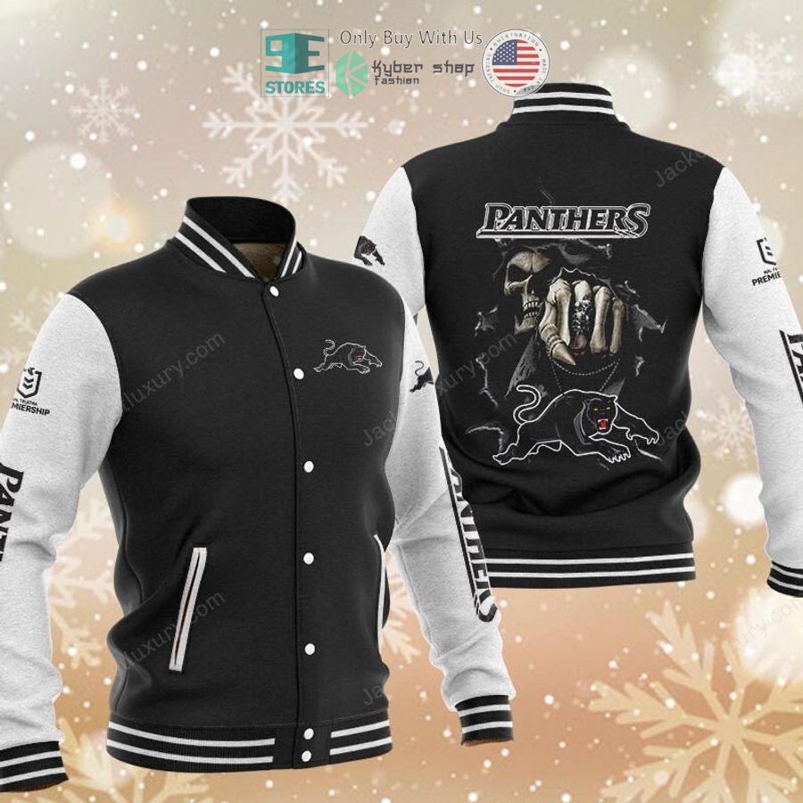 BEST Penrith Panthers Death Baseball Jacket baseball jersey product view 1