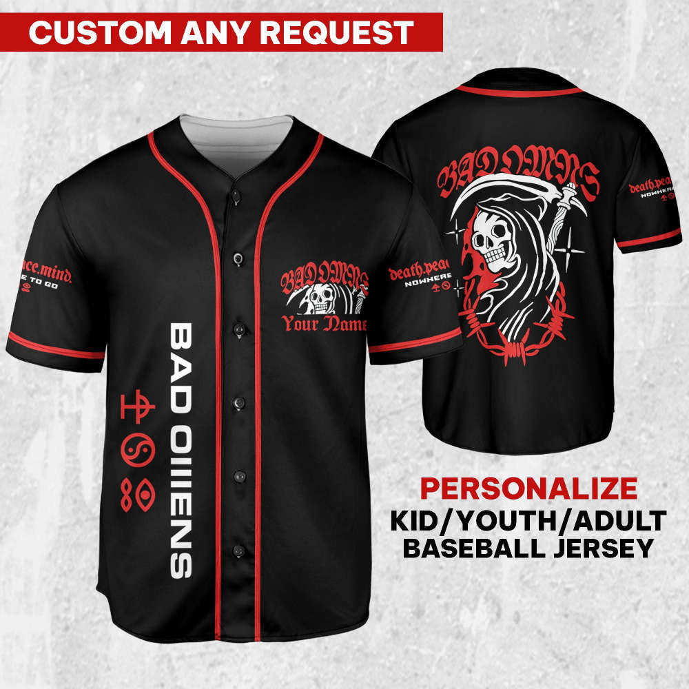 Personalize Bad Omens Band Jersey, Bad Omens Band Music Tour 2023 Shirt,Bad Omens Baseball Jersey,Concrete Jungle Tour 2023 - Aopprinter baseball jersey product view 1