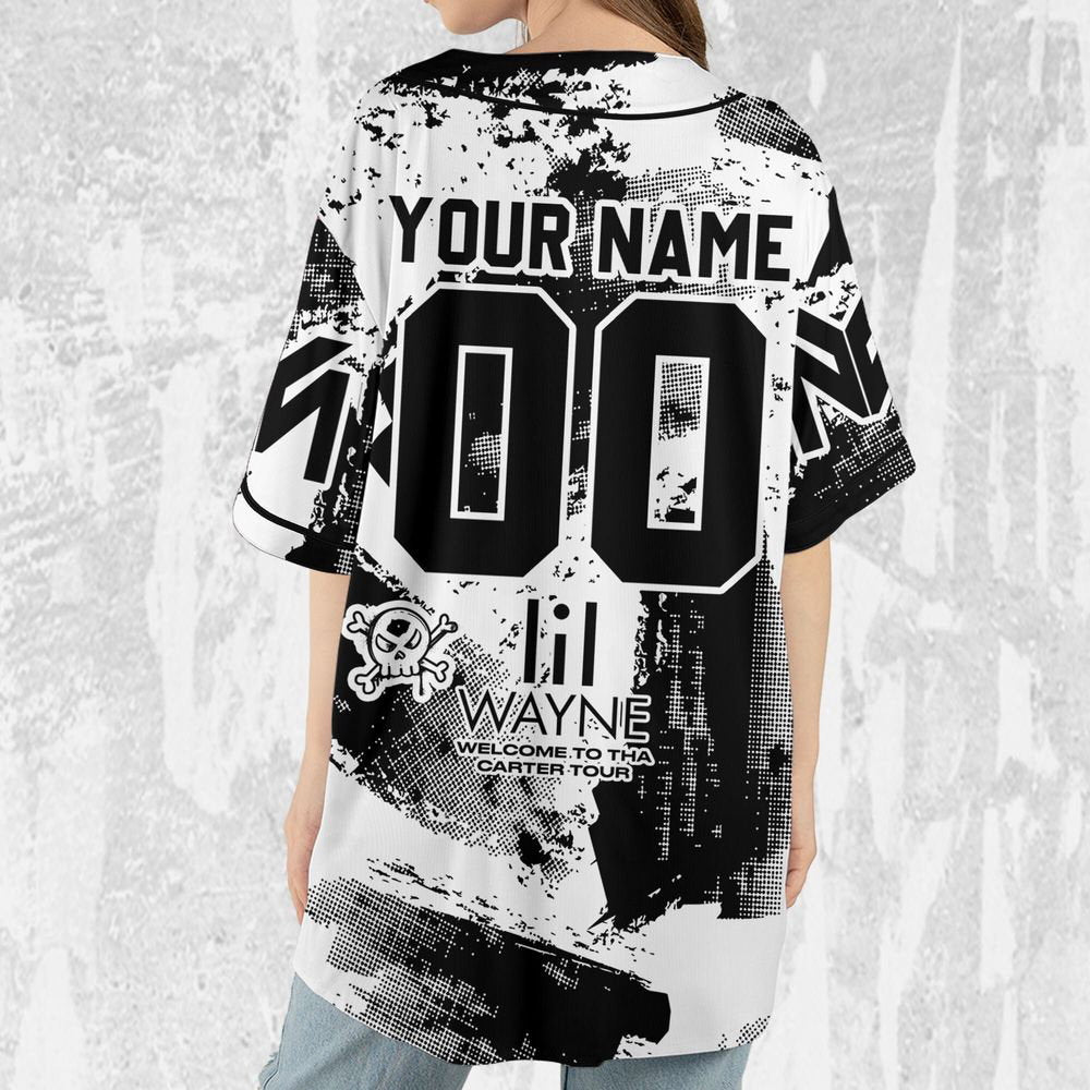 Personalize Lil Wayne Welcome To Tha Carter Jersey, Custom Baseball Jersey, Lil Wayne Shirt - lylyprint.com baseball jersey product view 4