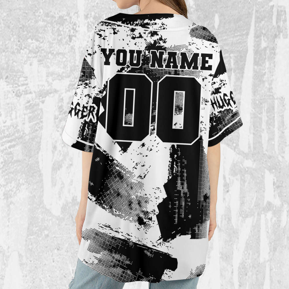 Personalize Young Thug Rapper Style Jersey, Young Thug Baseball Jersey - lylyprint.com baseball jersey product view 4