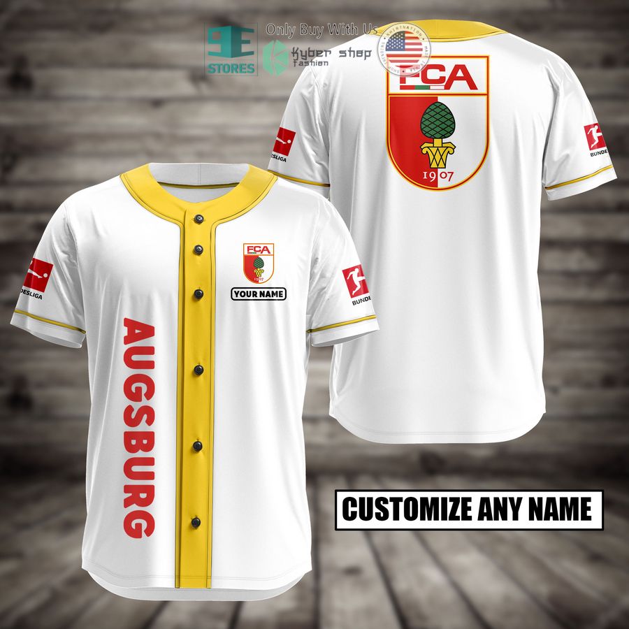 BEST Personalized Augsburg Custom Baseball Shirt baseball jersey product view 1