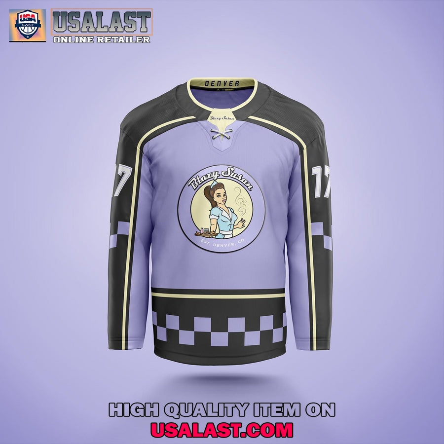 Personalized Blazy Susan Hockey Jersey hockey jersey product view 2