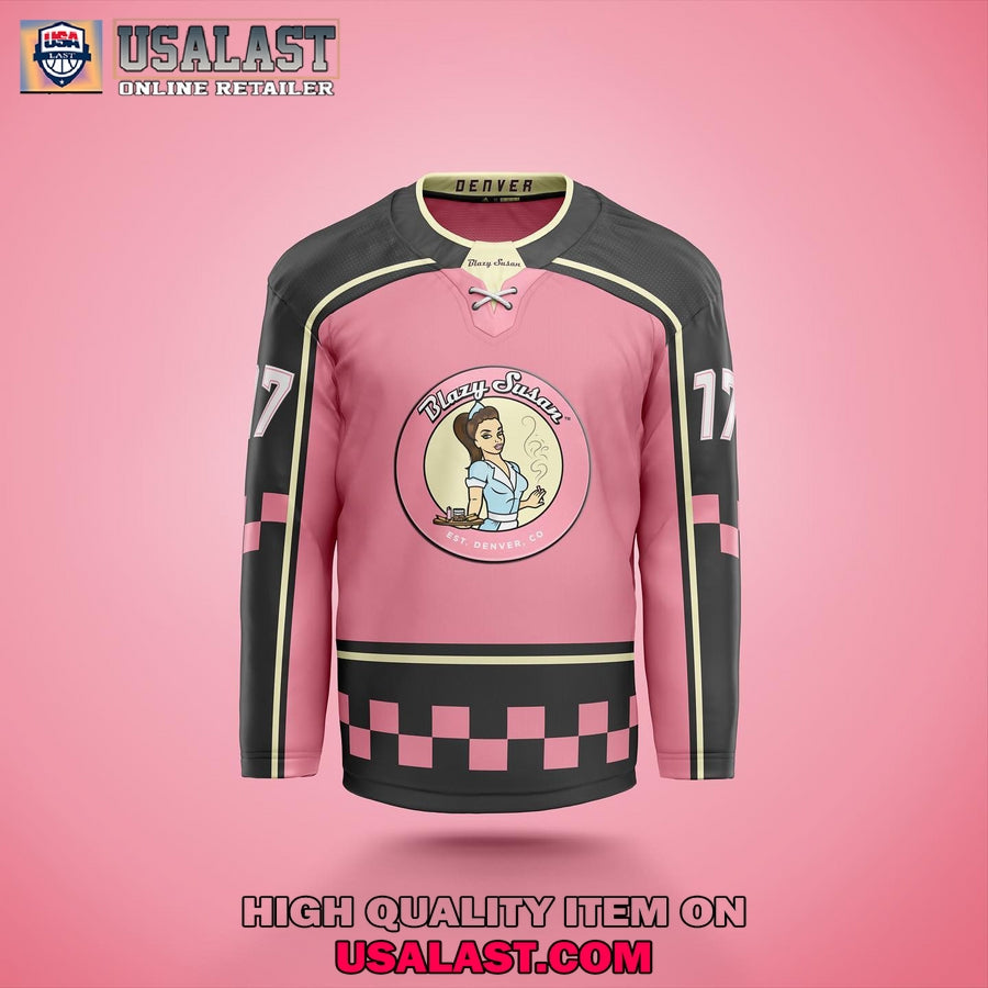Personalized Blazy Susan Hockey Jersey hockey jersey product view 4