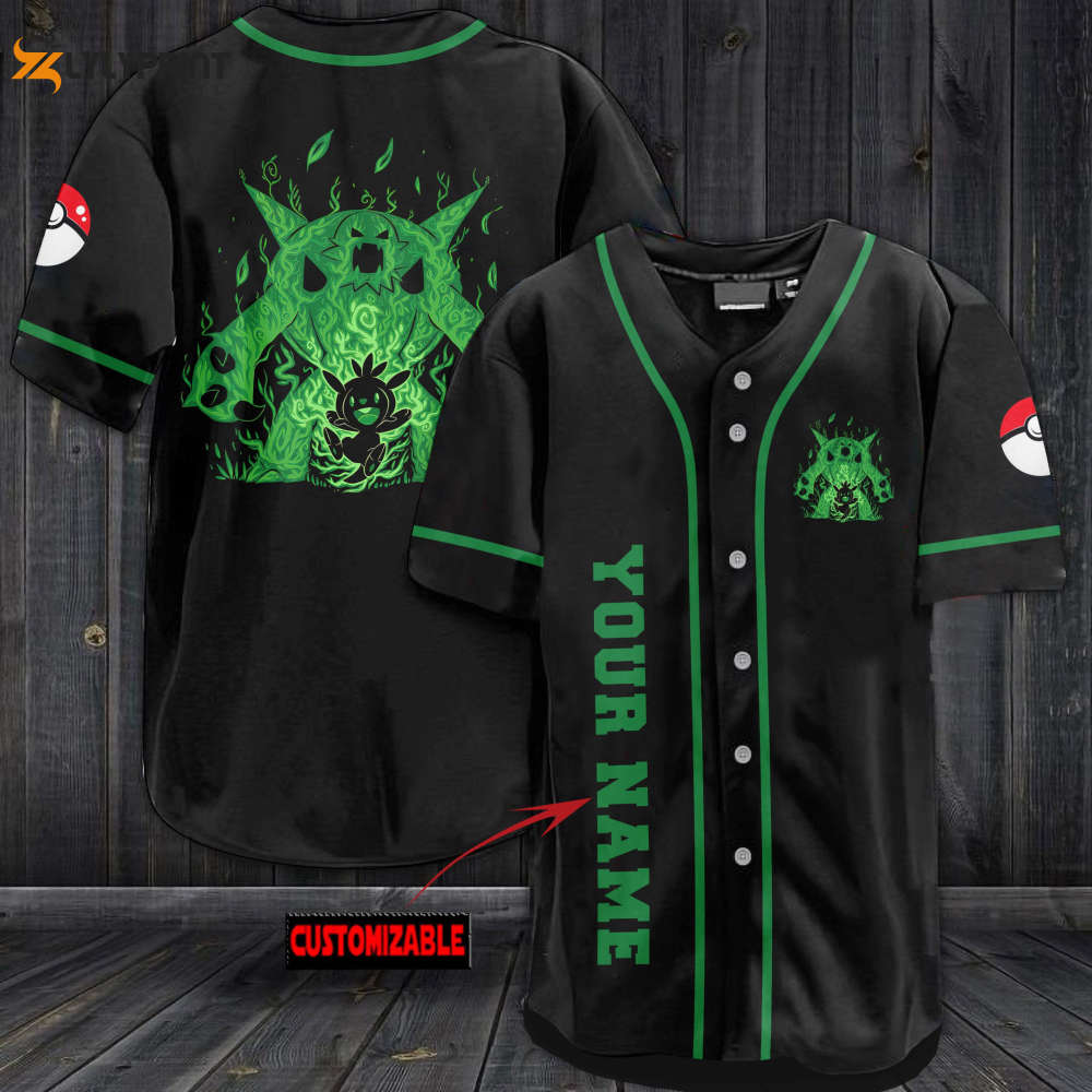 Personalized Chesnaught Baseball Jersey - lylyprint.com baseball jersey product view 1
