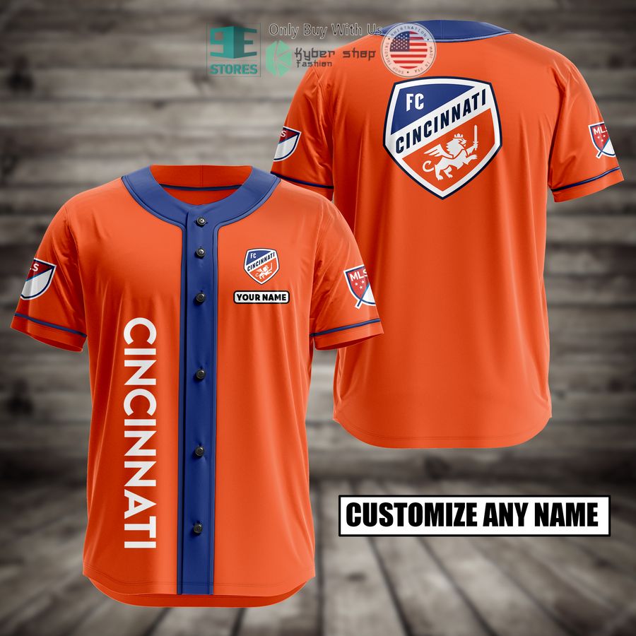 BEST Personalized Cincinnati Custom Baseball Shirt baseball jersey product view 1