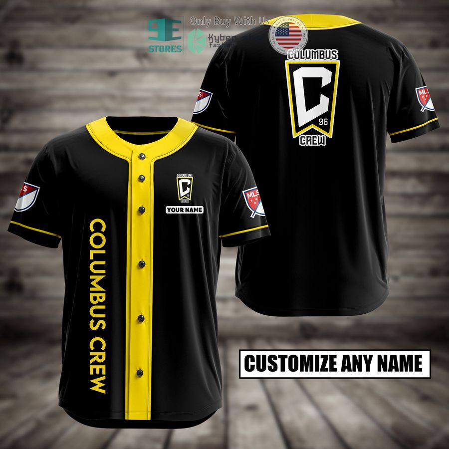 BEST Personalized Columbus Crew Custom Baseball Shirt baseball jersey product view 1
