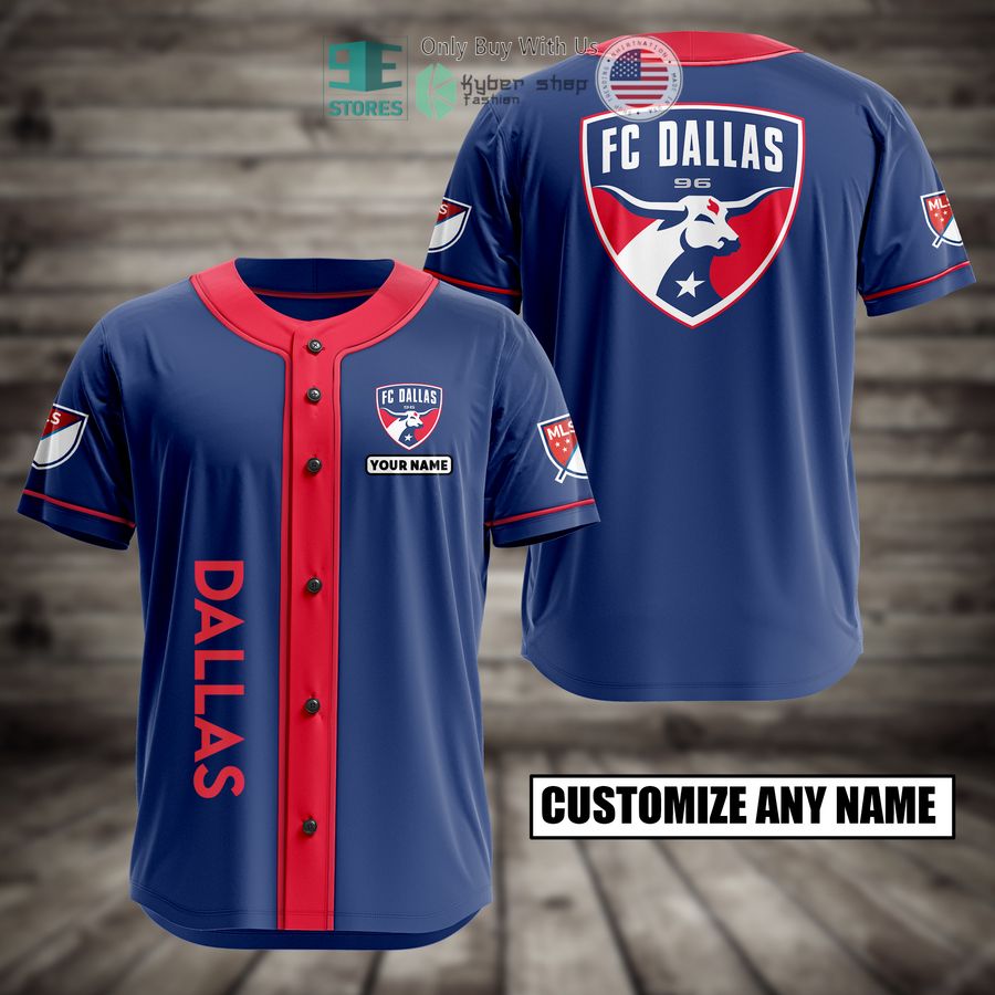 BEST Personalized Dallas Custom Baseball Shirt baseball jersey product view 1