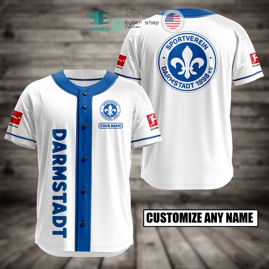 BEST Personalized Darmstadt Custom Baseball Shirt baseball jersey product view 1