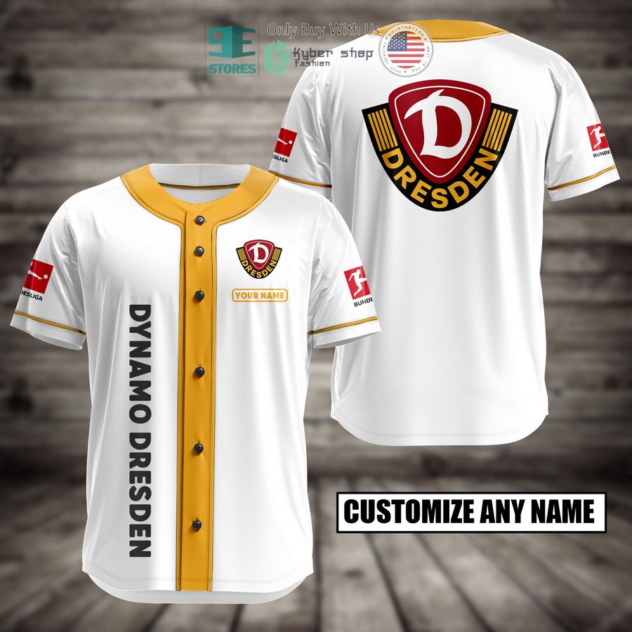 BEST Personalized Dynamo Dresden Custom Baseball Shirt baseball jersey product view 1