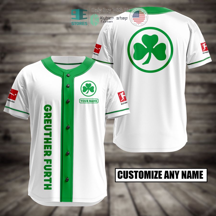 BEST Personalized Greuther Furth Custom Baseball Shirt baseball jersey product view 1