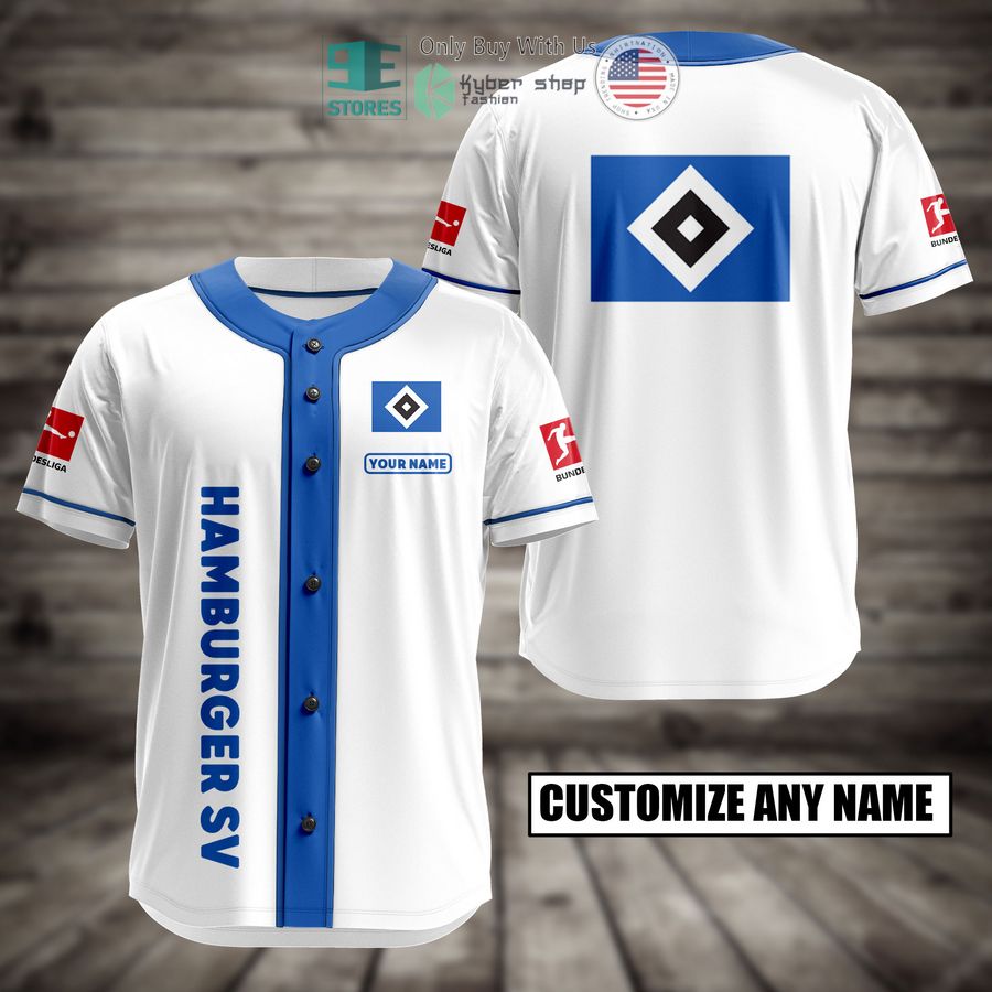 BEST Personalized Hamburger SV Custom Baseball Shirt baseball jersey product view 1