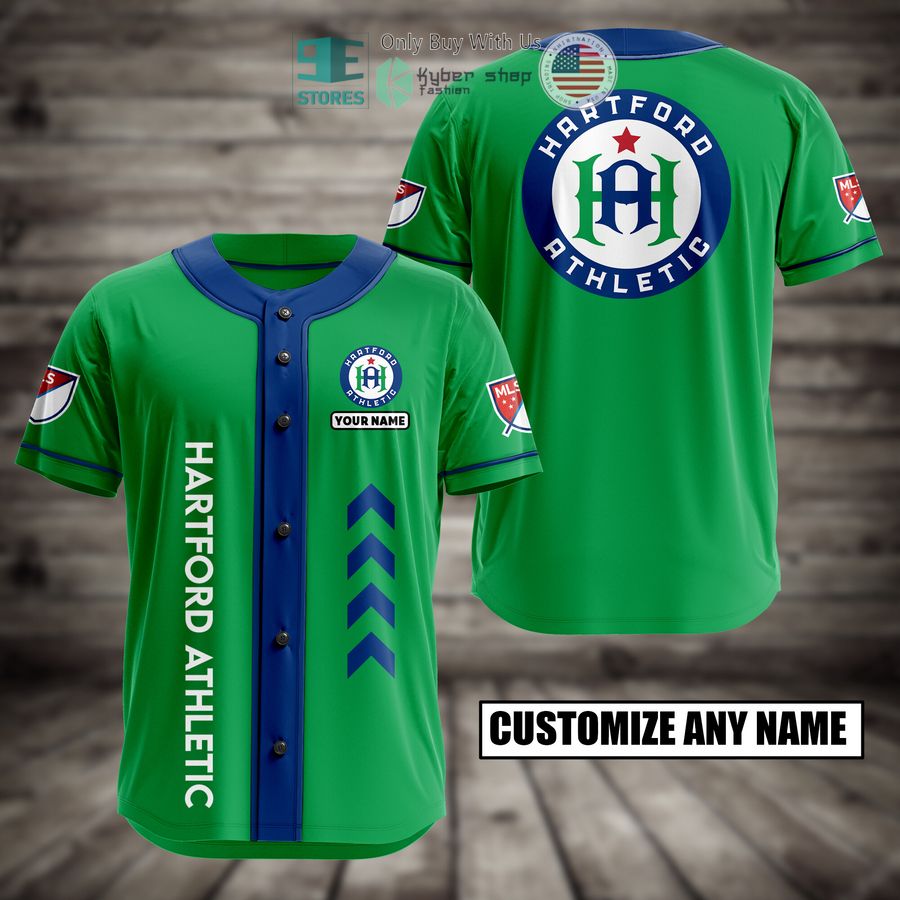 BEST Personalized Hartford Athletic Custom Baseball Shirt baseball jersey product view 1