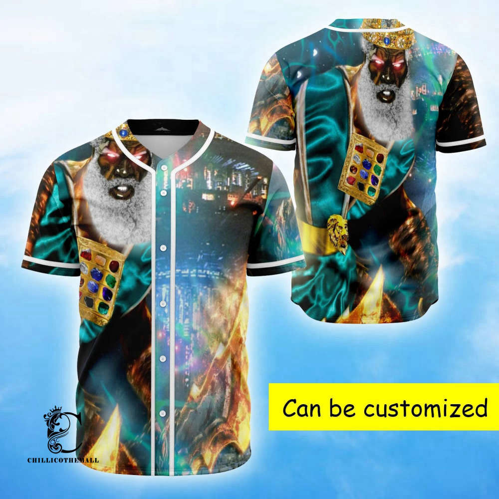 Personalized Hebrew Israelite Last Days Baseball Jersey baseball jersey product view 2