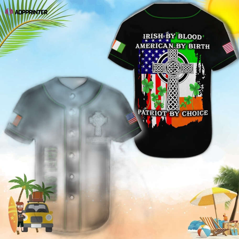 Personalized Irish Celtic Celtic Pride Baseball Jersey baseball jersey product view 1