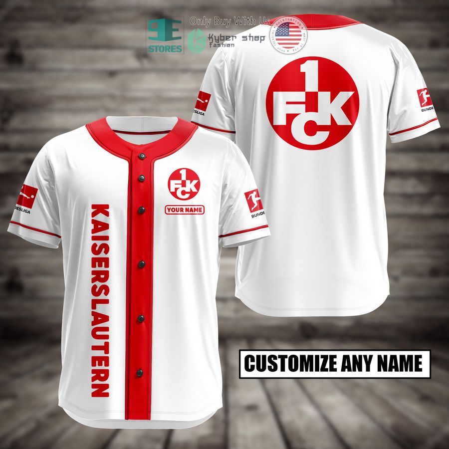 BEST Personalized Kaiserslautern Custom Baseball Shirt baseball jersey product view 1