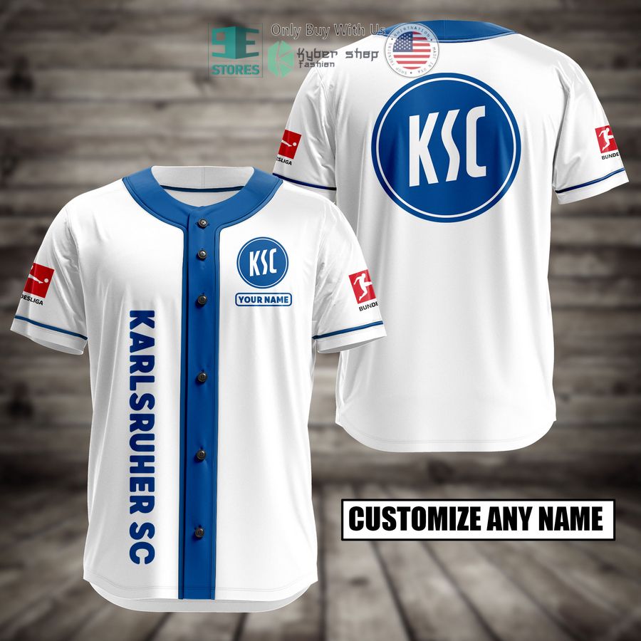 BEST Personalized Karlsruher SC Custom Baseball Shirt baseball jersey product view 1