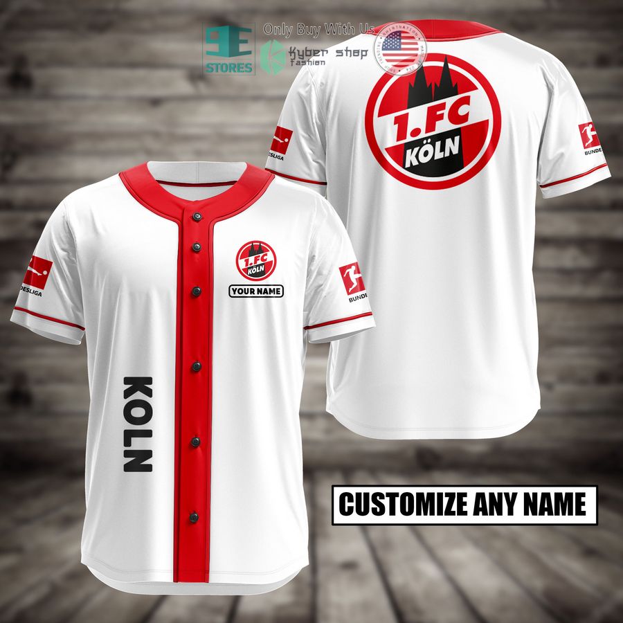 BEST Personalized Koln Custom Baseball Shirt baseball jersey product view 1